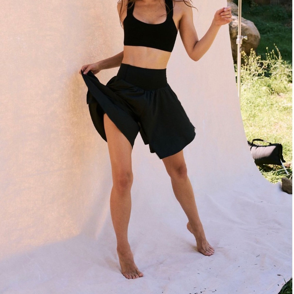 Free people movement shorts.